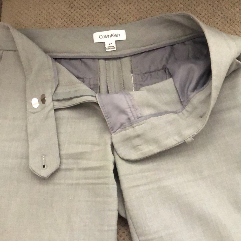 Calvin Klein gray pants